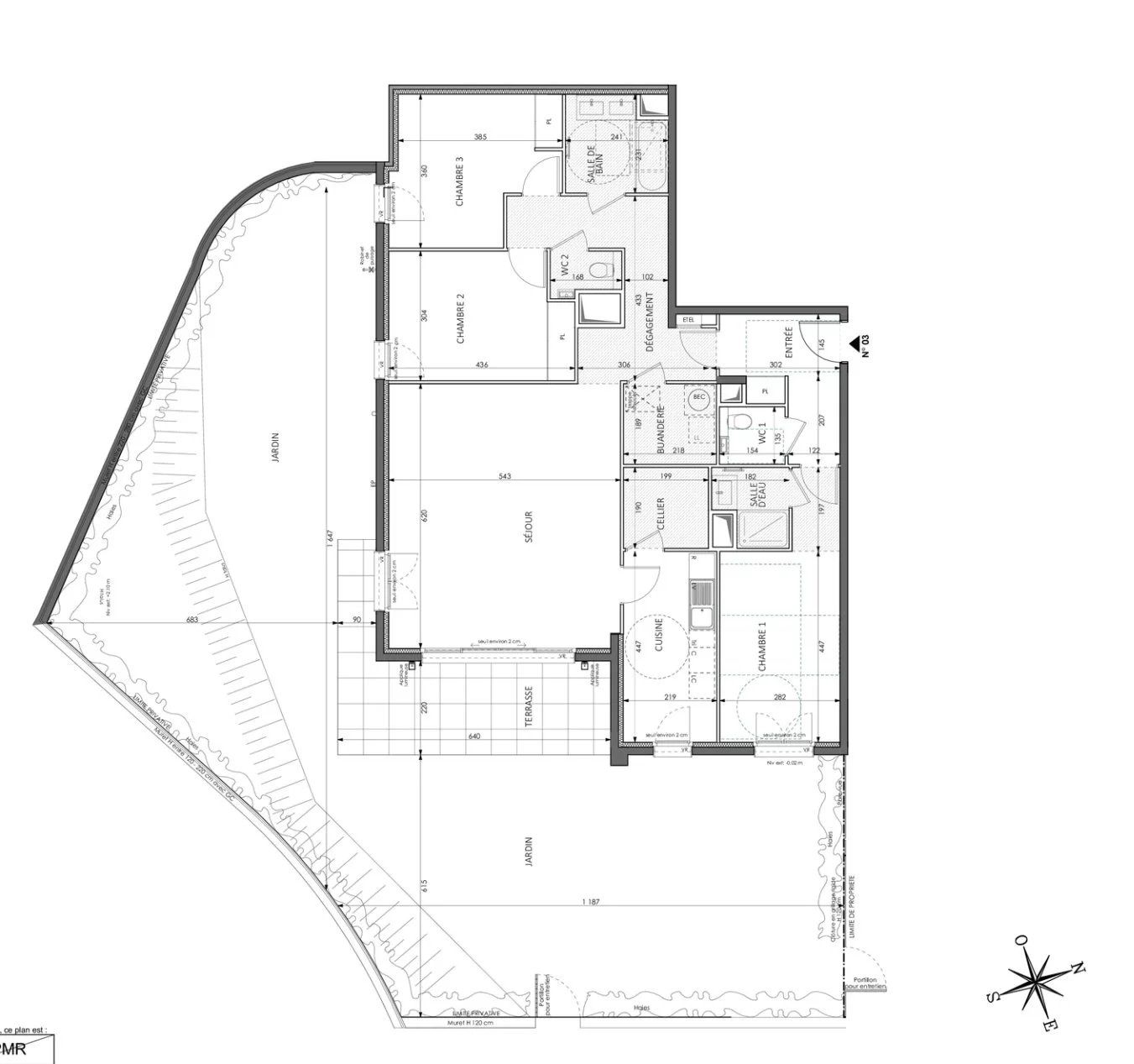 appartement 4 Pièces en vente sur Beausoleil (06240) Vente Appartement Beausoleil 4 Pièces 120.3 m²