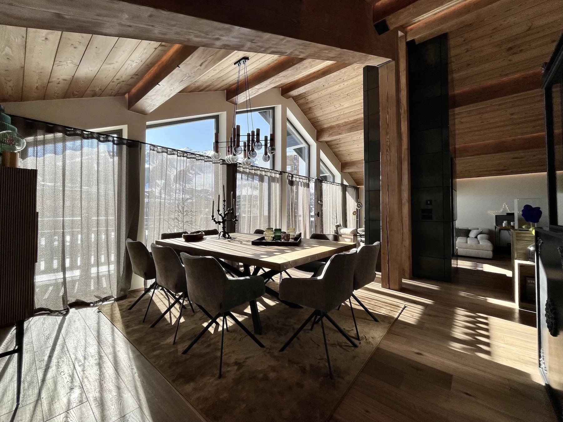 Location saisonnière Appartement Courchevel 6 Pièces 180 m²