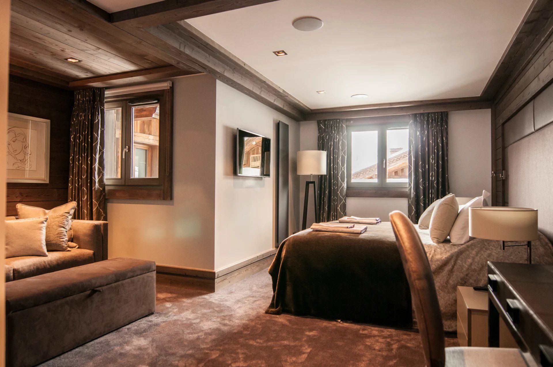 apartment 5 Rooms for seasonal rent on Courchevel (73120)