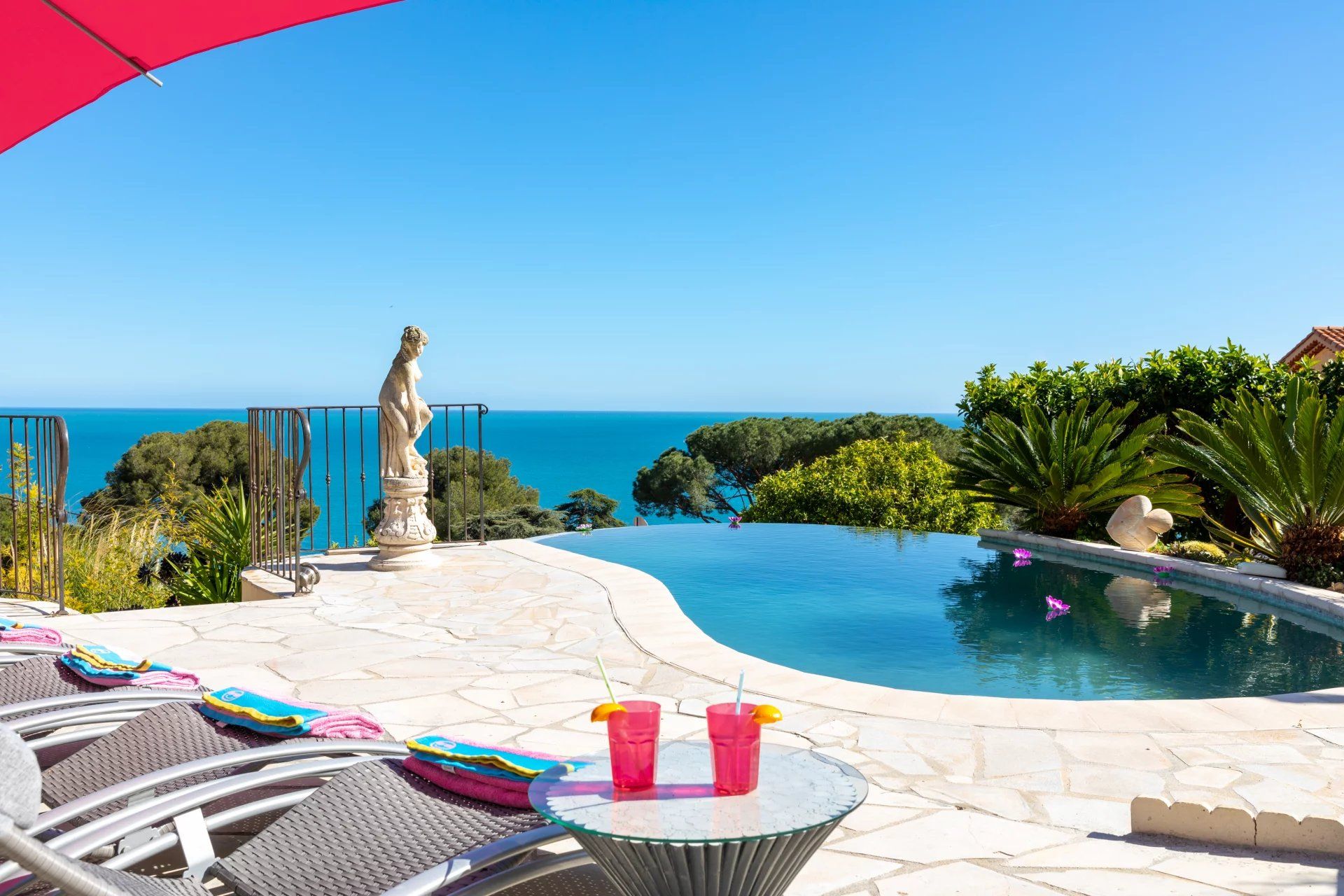 Location saisonnière Villa Èze 5&nbsp;Pièces 170&nbsp;m²