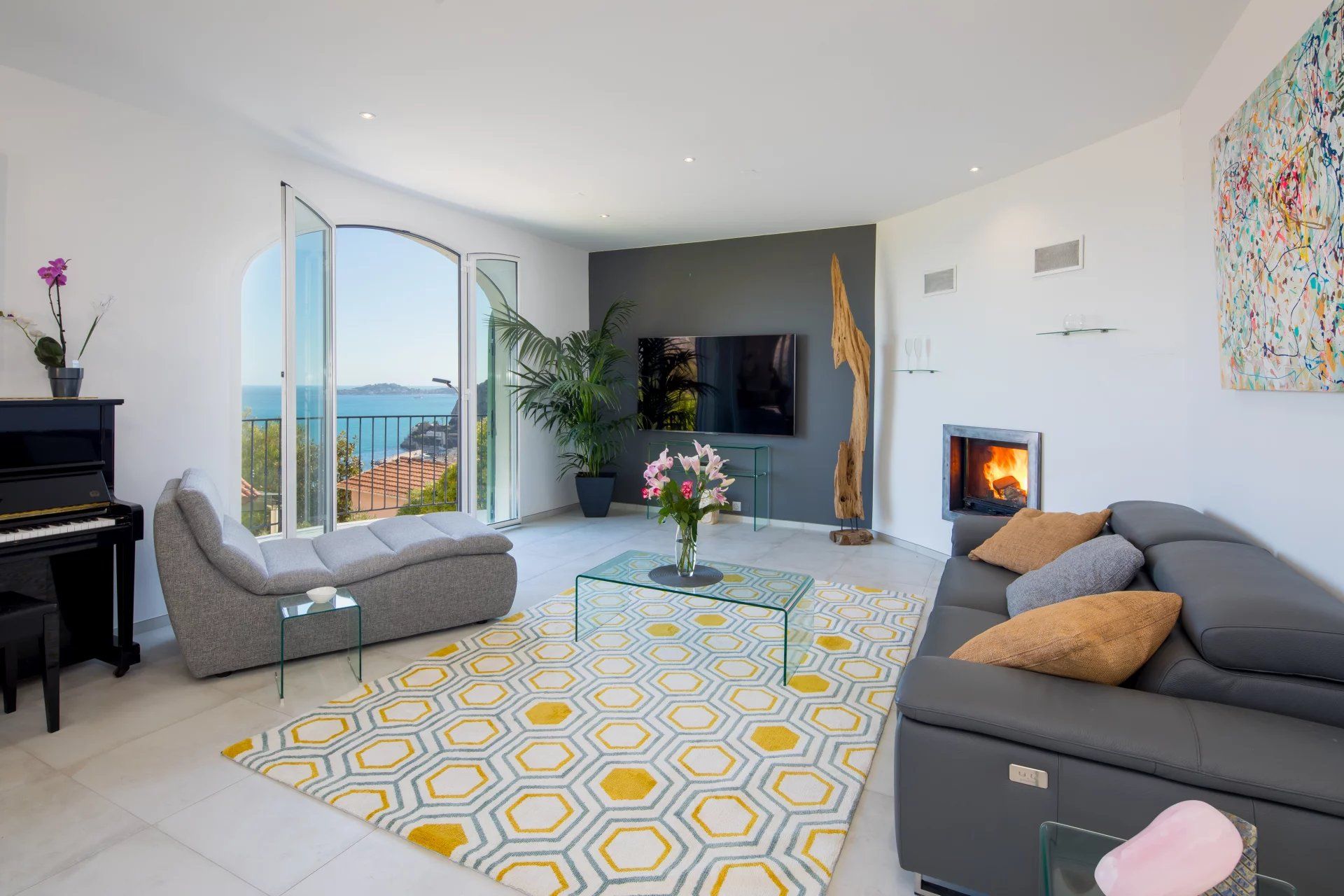 Location saisonnière Villa Èze 5&nbsp;Pièces 170&nbsp;m²