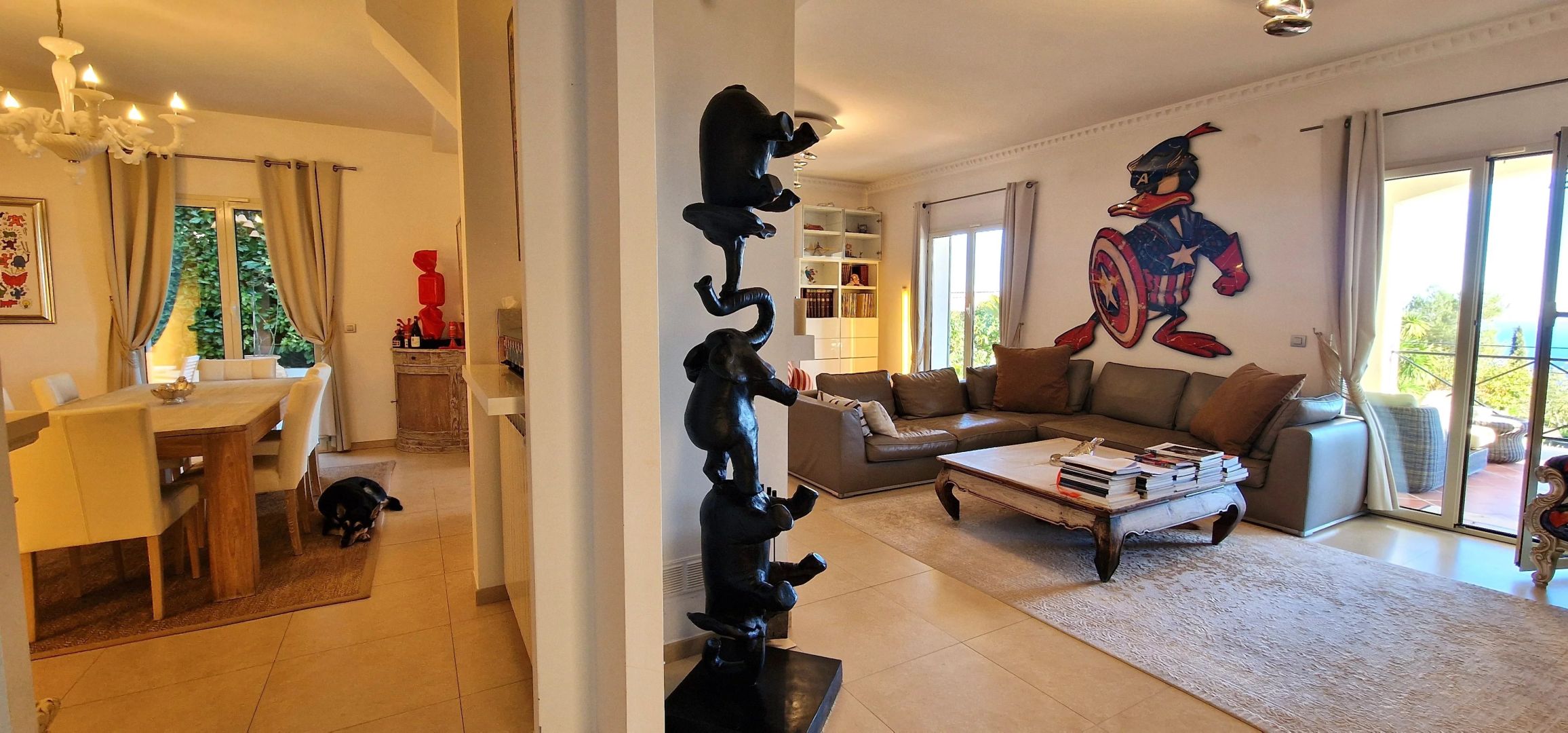 villa 6 Pièces en vente sur La Turbie (06320)