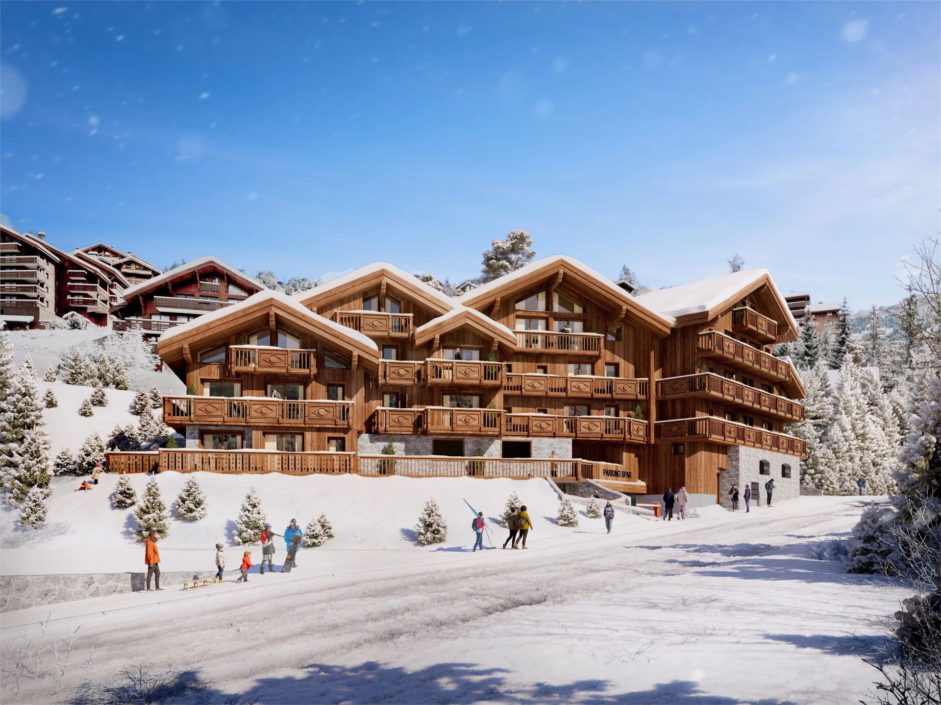 appartement 4 Pièces en vente sur Méribel (73550)