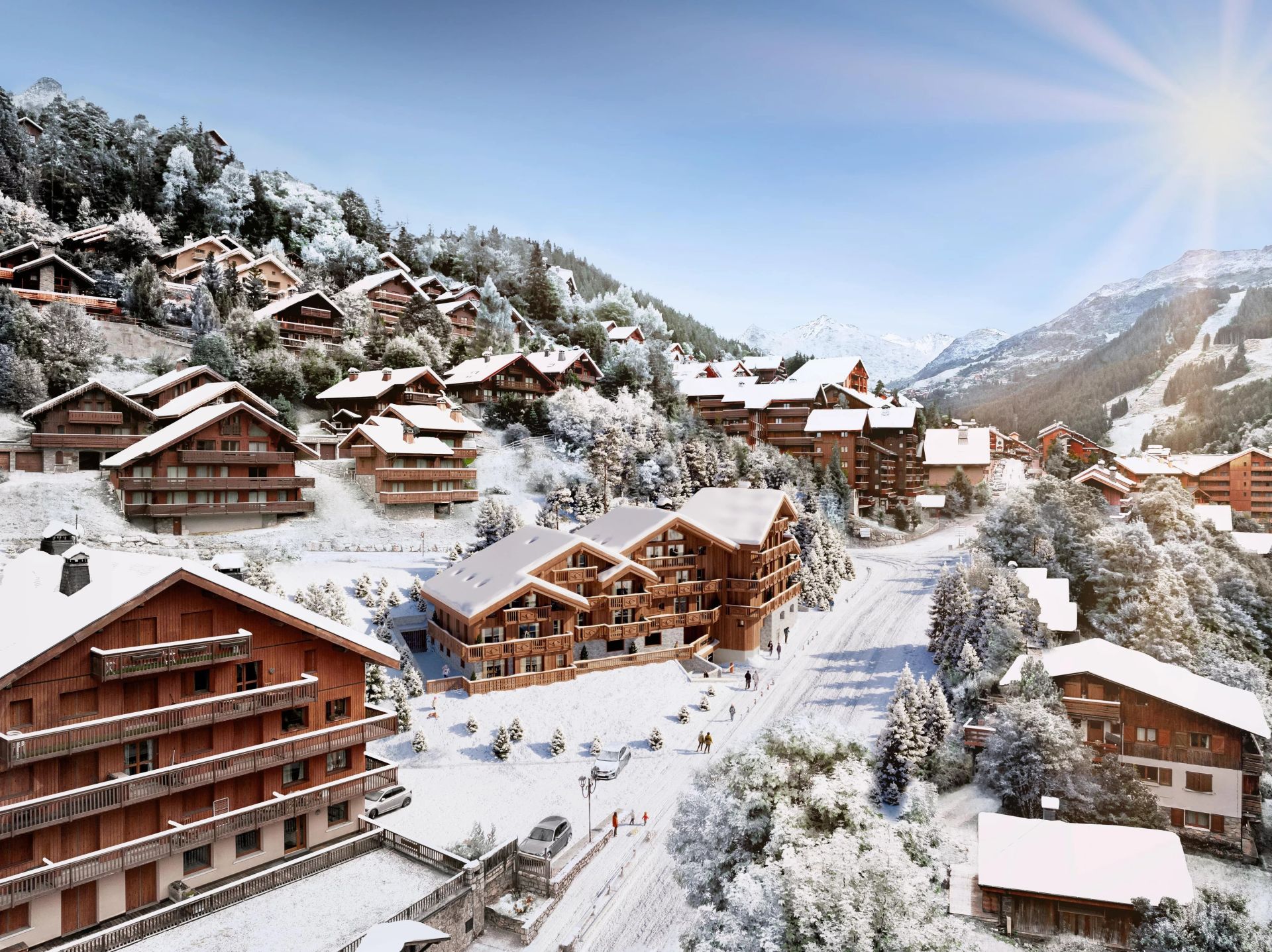 appartement 3 Pièces en vente sur Méribel (73550)