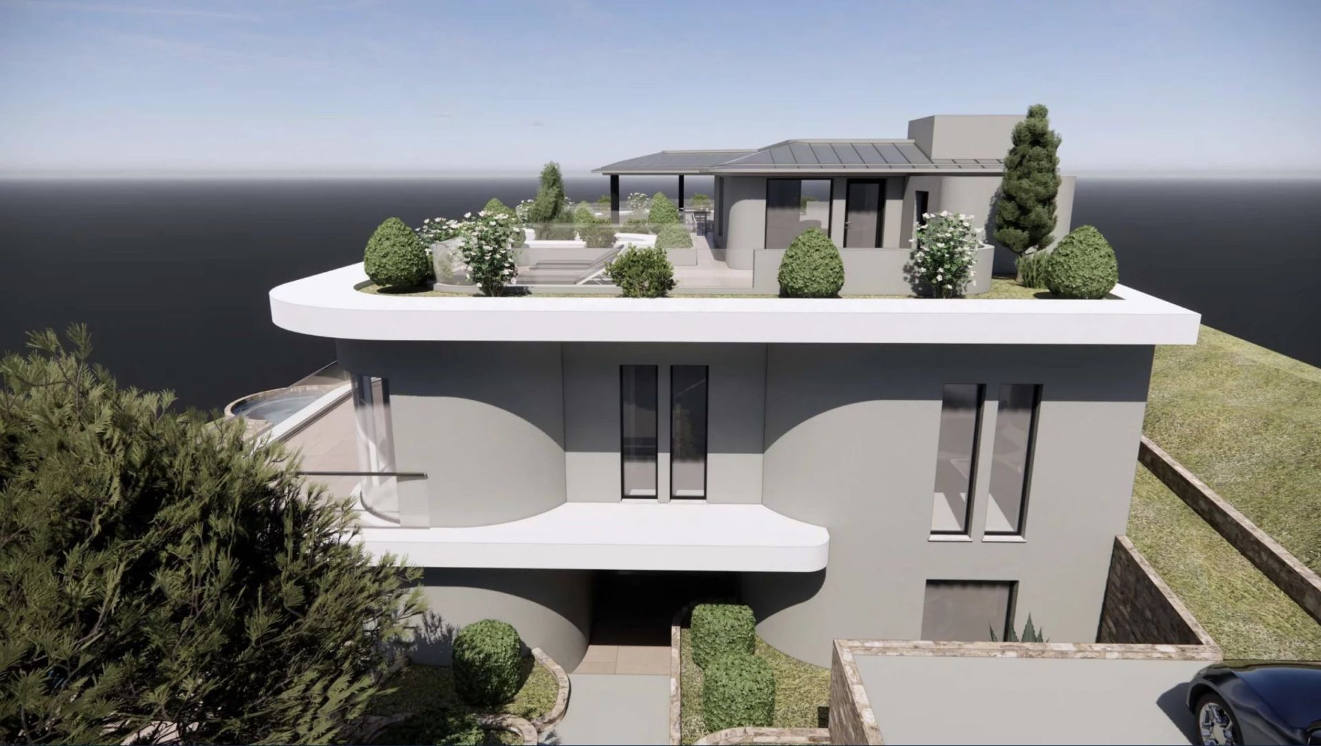terrain en vente sur Beausoleil (06240)