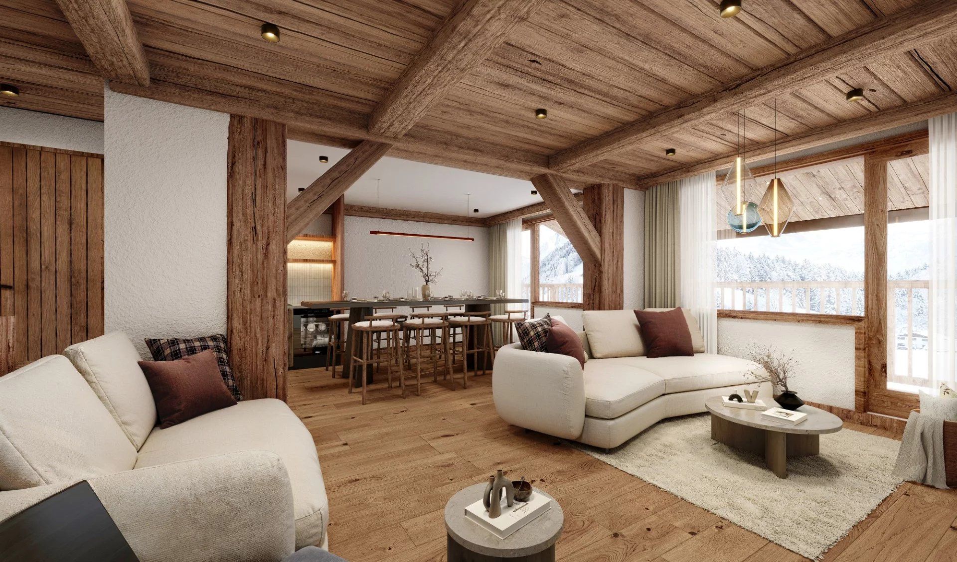 appartement 4 Pièces en vente sur Méribel (73550)