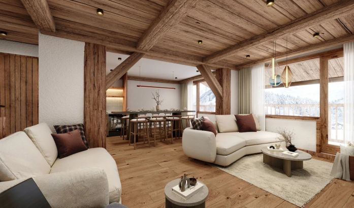 Vente Appartement Méribel 3&nbsp;Pièces 62.73&nbsp;m²