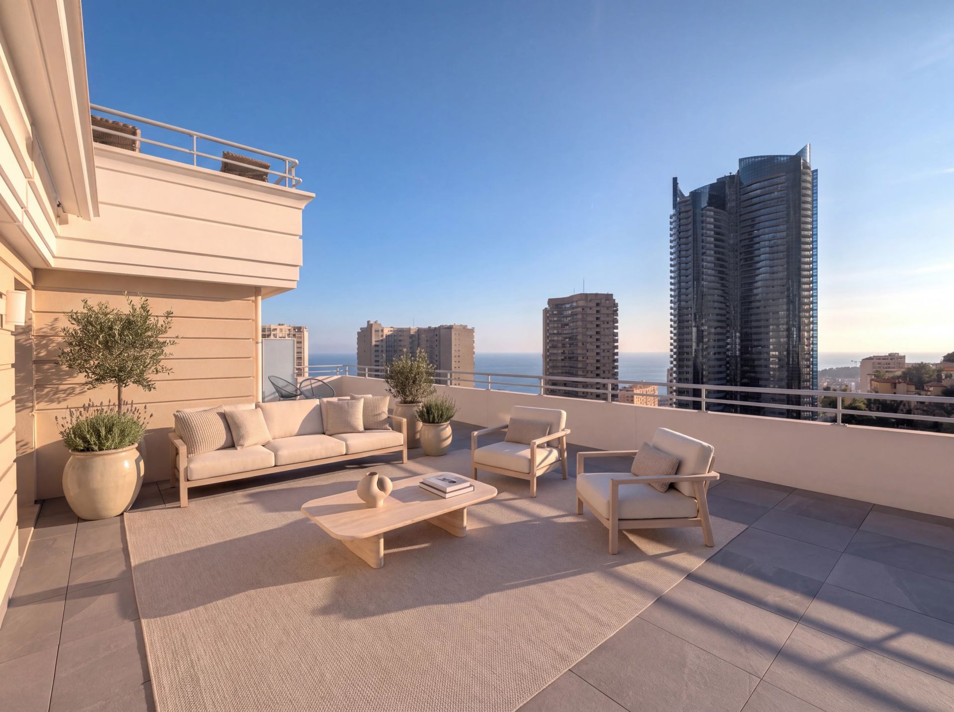 apartment 3 Rooms for sale on Beausoleil (06240)