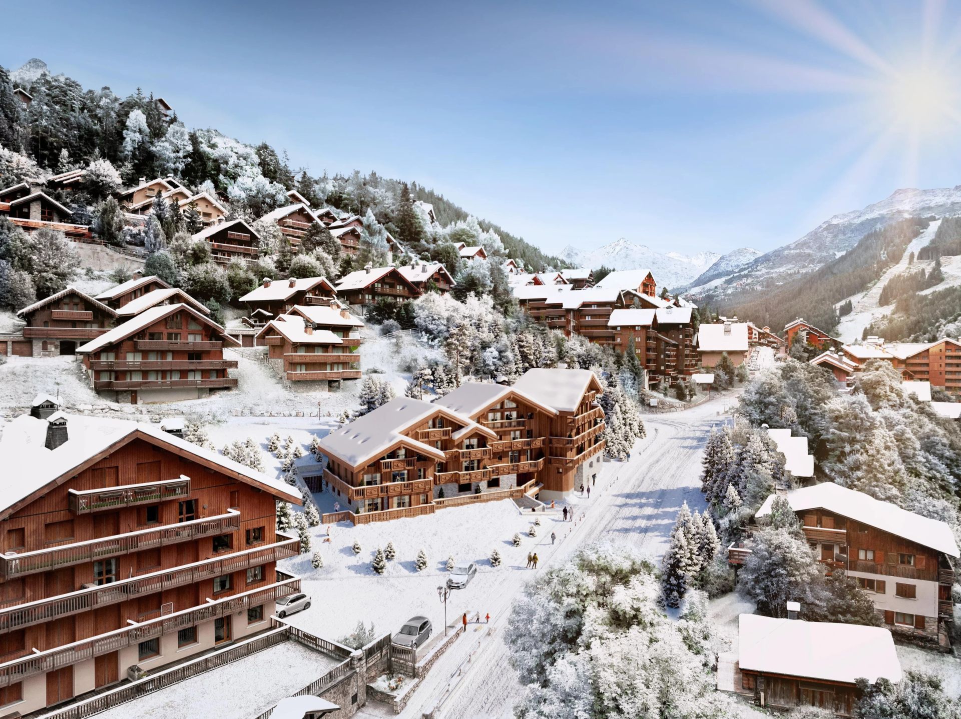 appartement 4 Pièces en vente sur Méribel (73550)