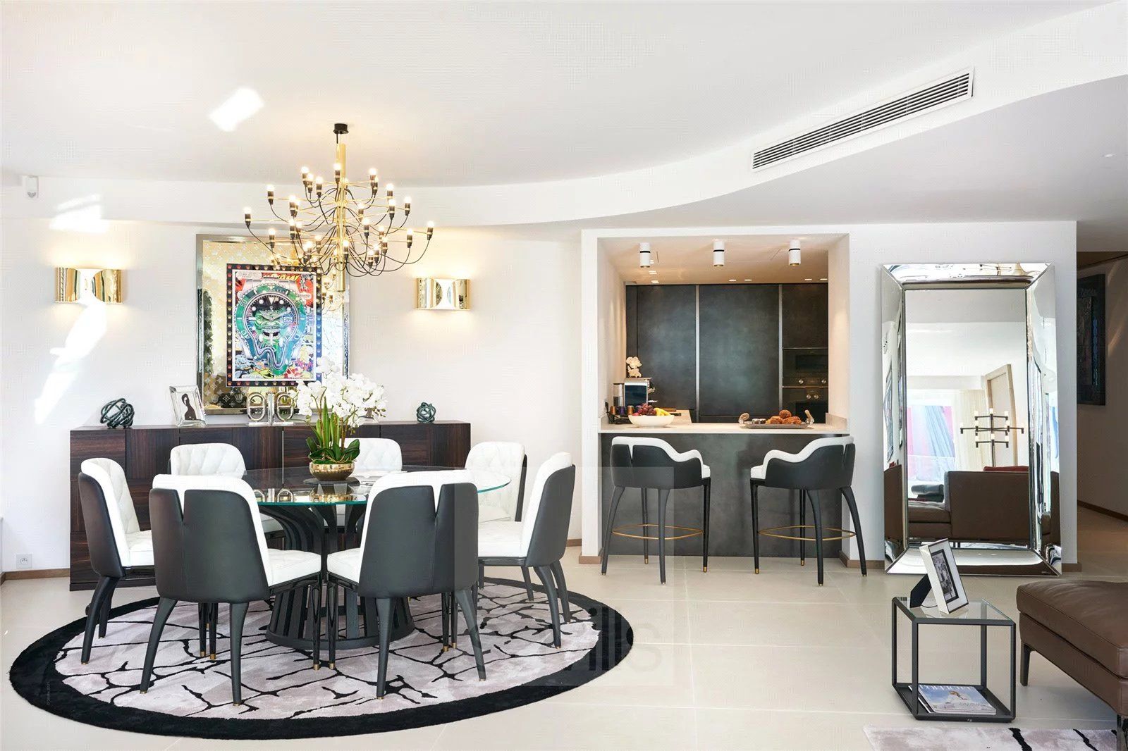 Location saisonnière Appartement Cannes 4 Pièces 171 m²