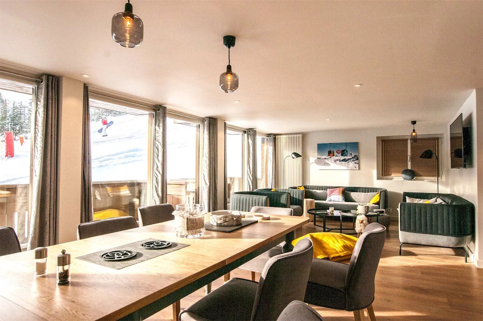 apartment 4 Rooms for seasonal rent on Courchevel (73120)