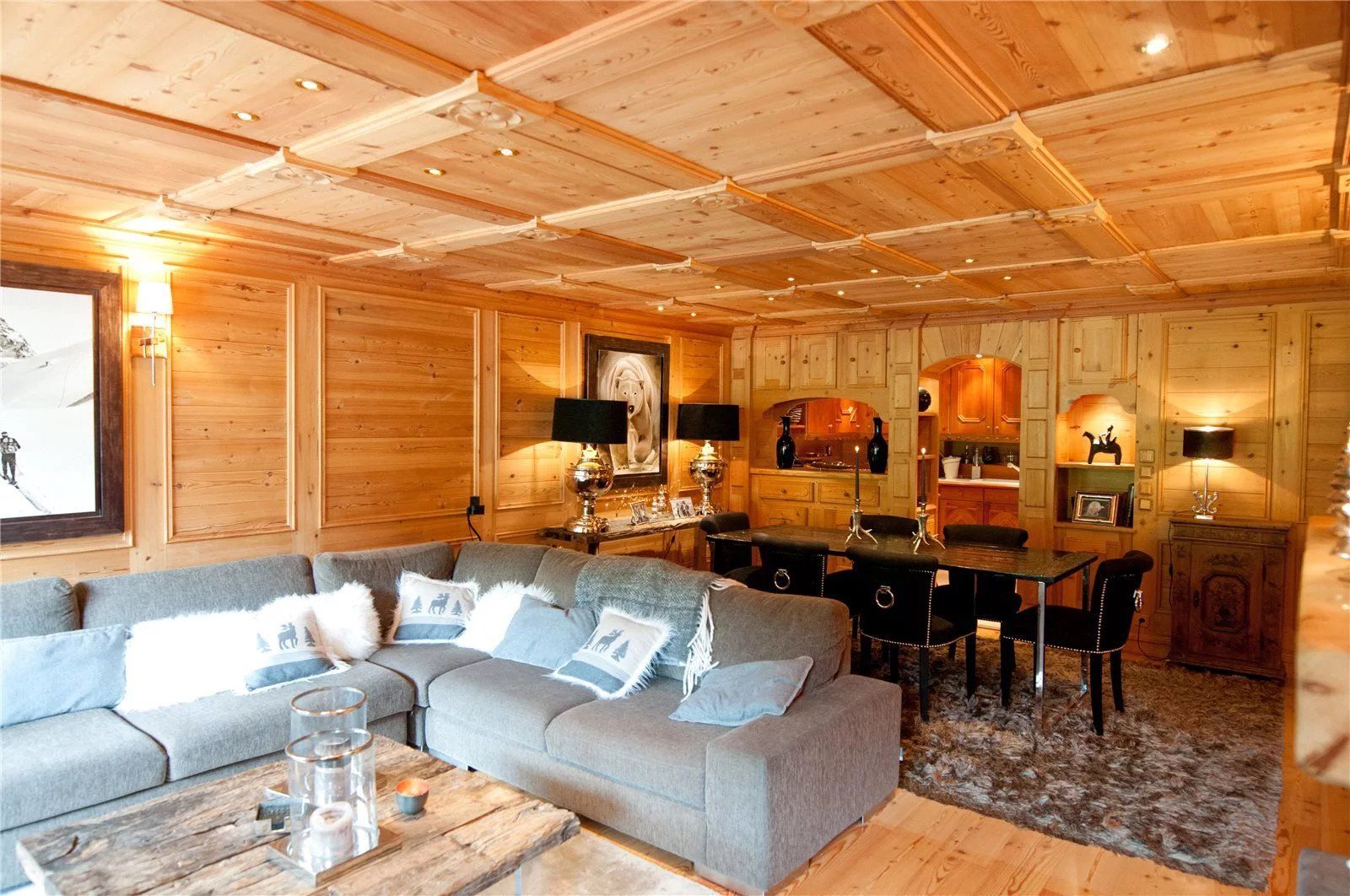 apartment 4 Rooms for seasonal rent on Courchevel (73120)