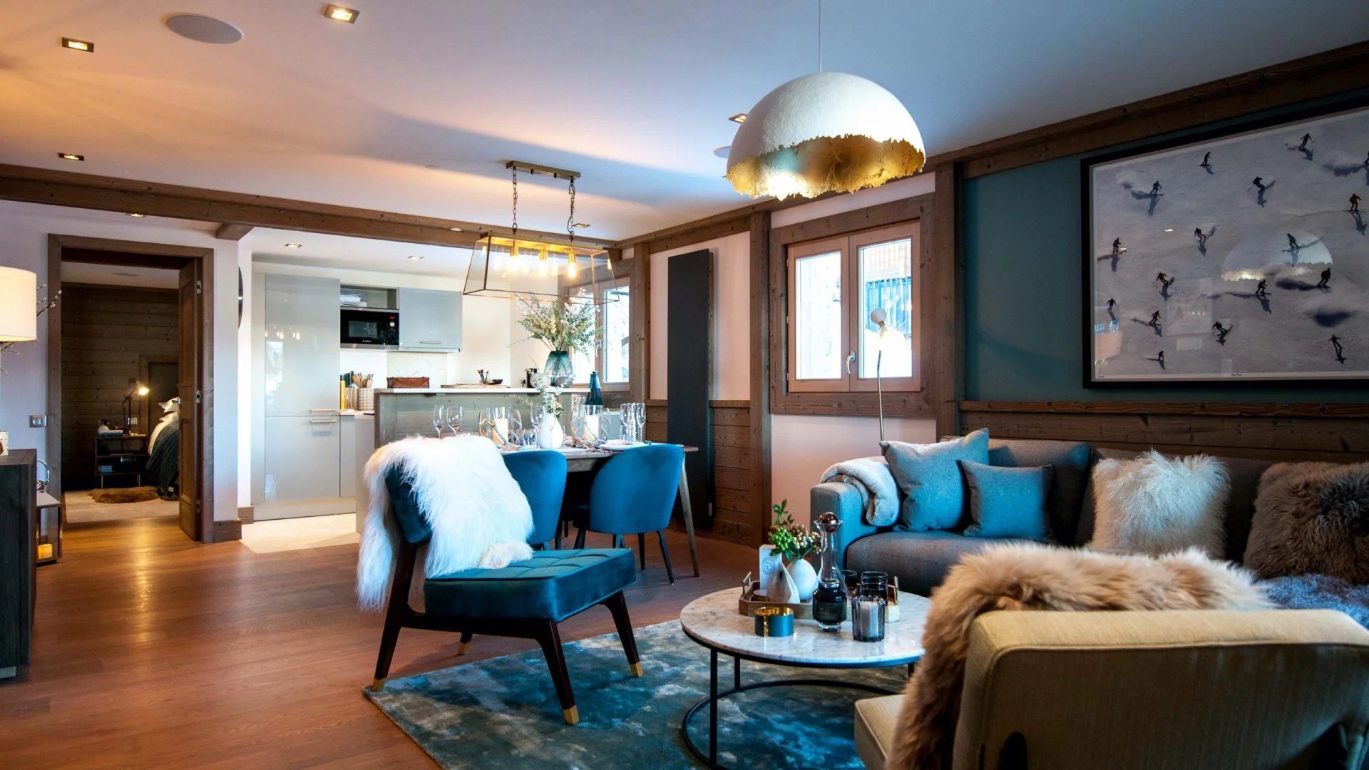 apartment 3 Rooms for seasonal rent on Courchevel (73120)