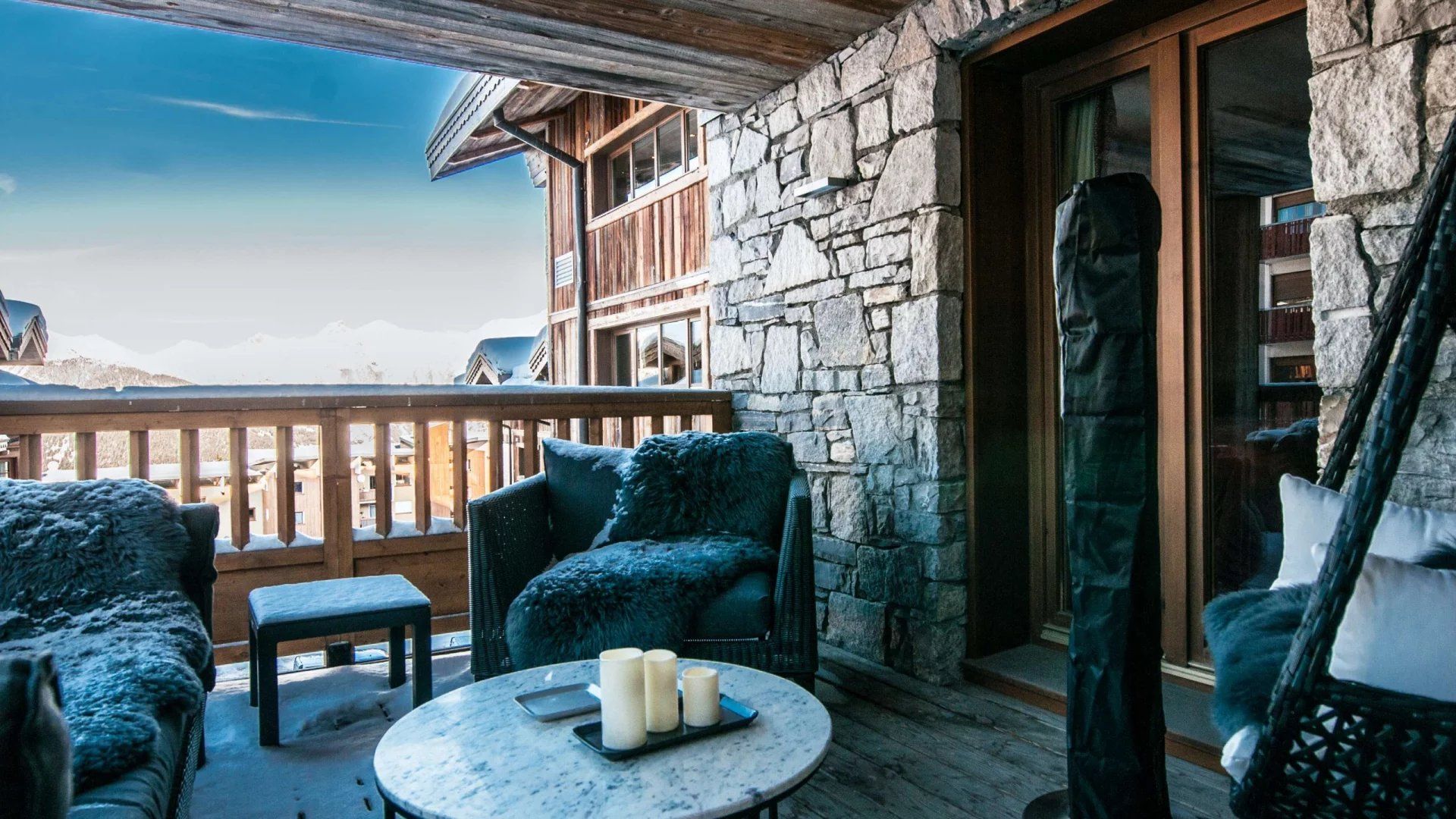 apartment 3 Rooms for seasonal rent on Courchevel (73120)