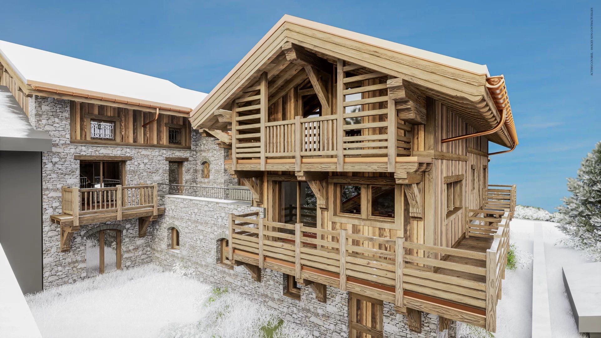 chalet 5 Rooms for sale on Méribel (73550) Sale Chalet Méribel 5 Rooms 209 m²
