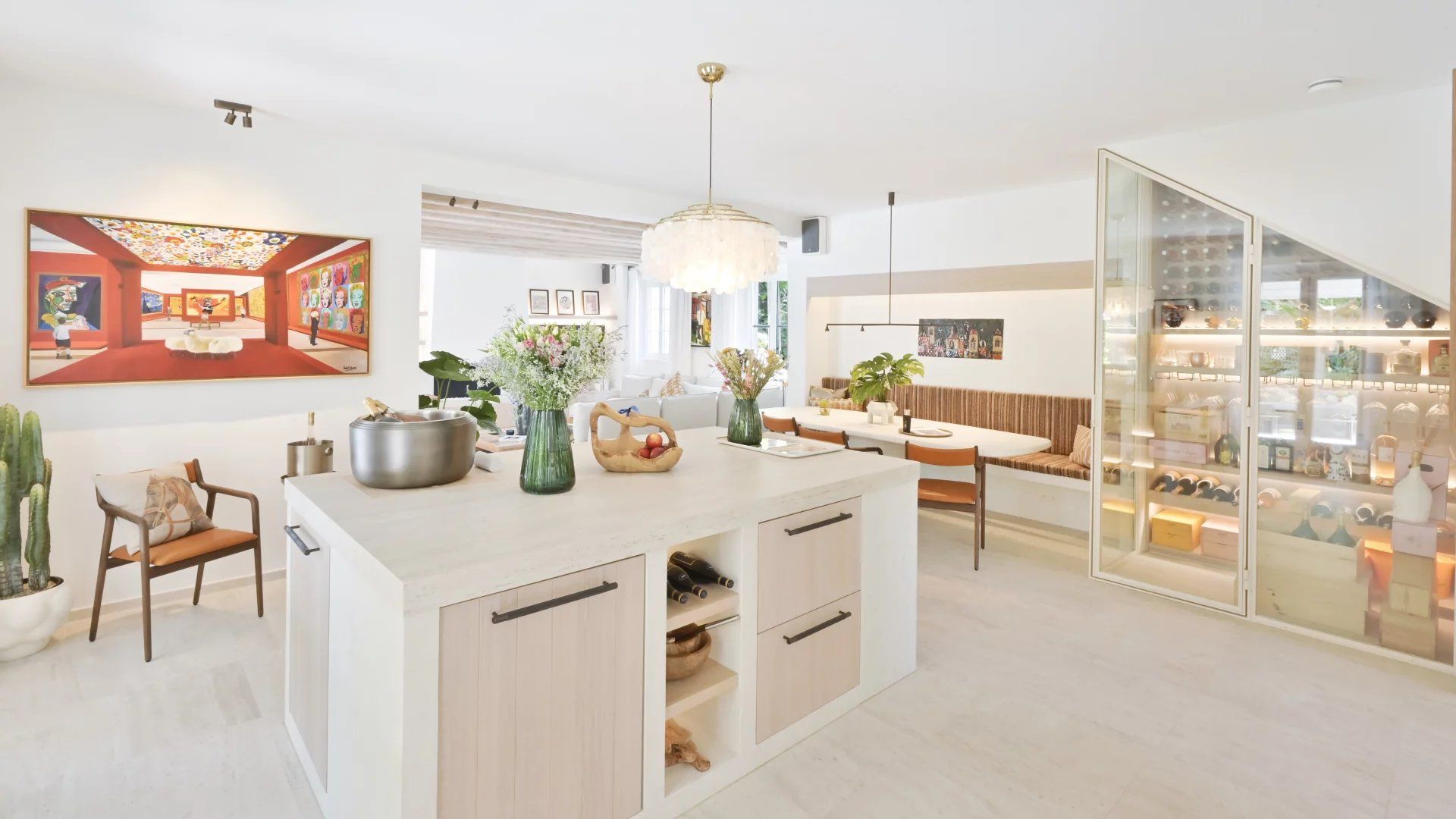 villa 5 Rooms for seasonal rent on Gassin (83580)