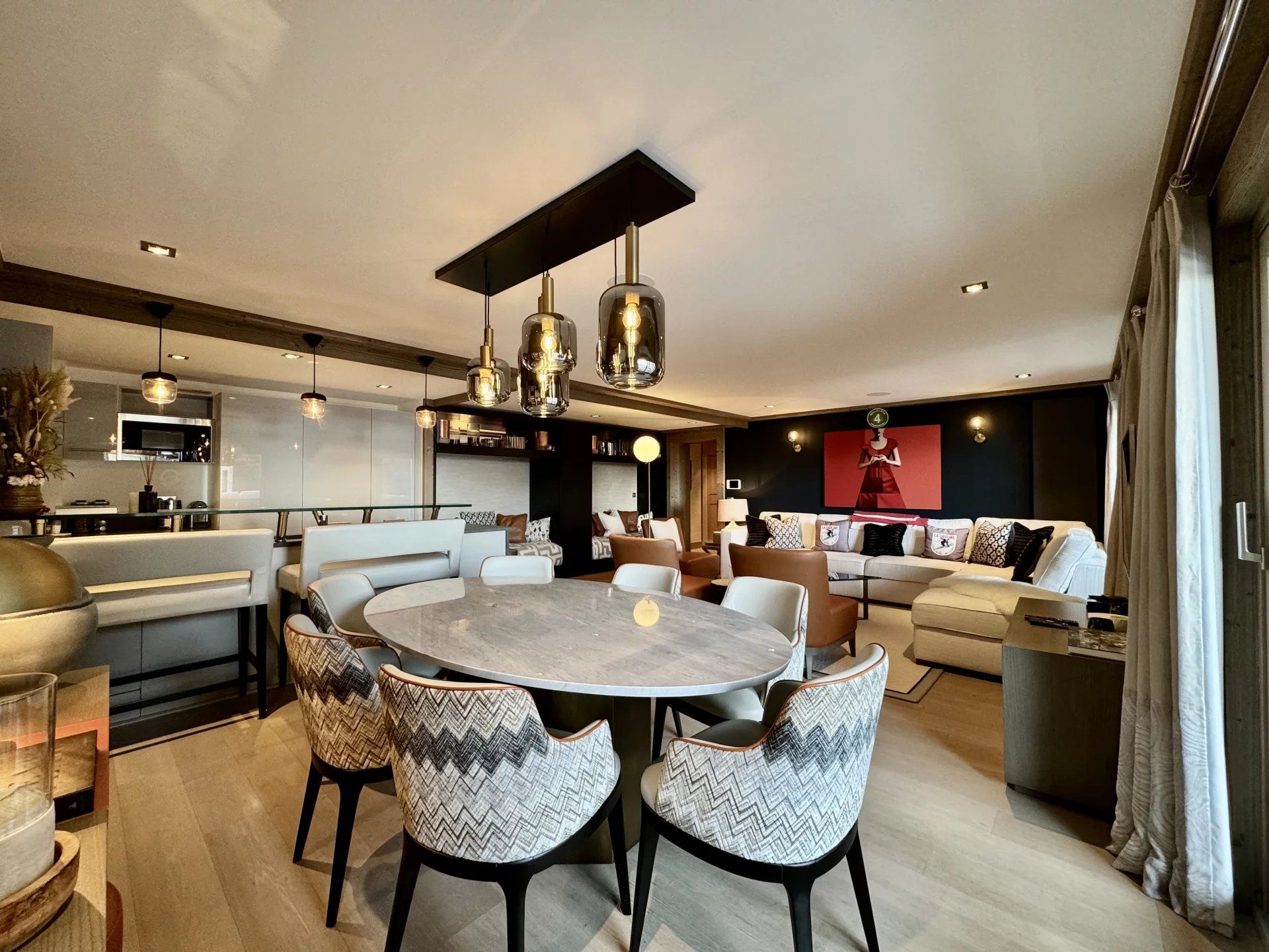 apartment 5 Rooms for seasonal rent on Courchevel (73120)