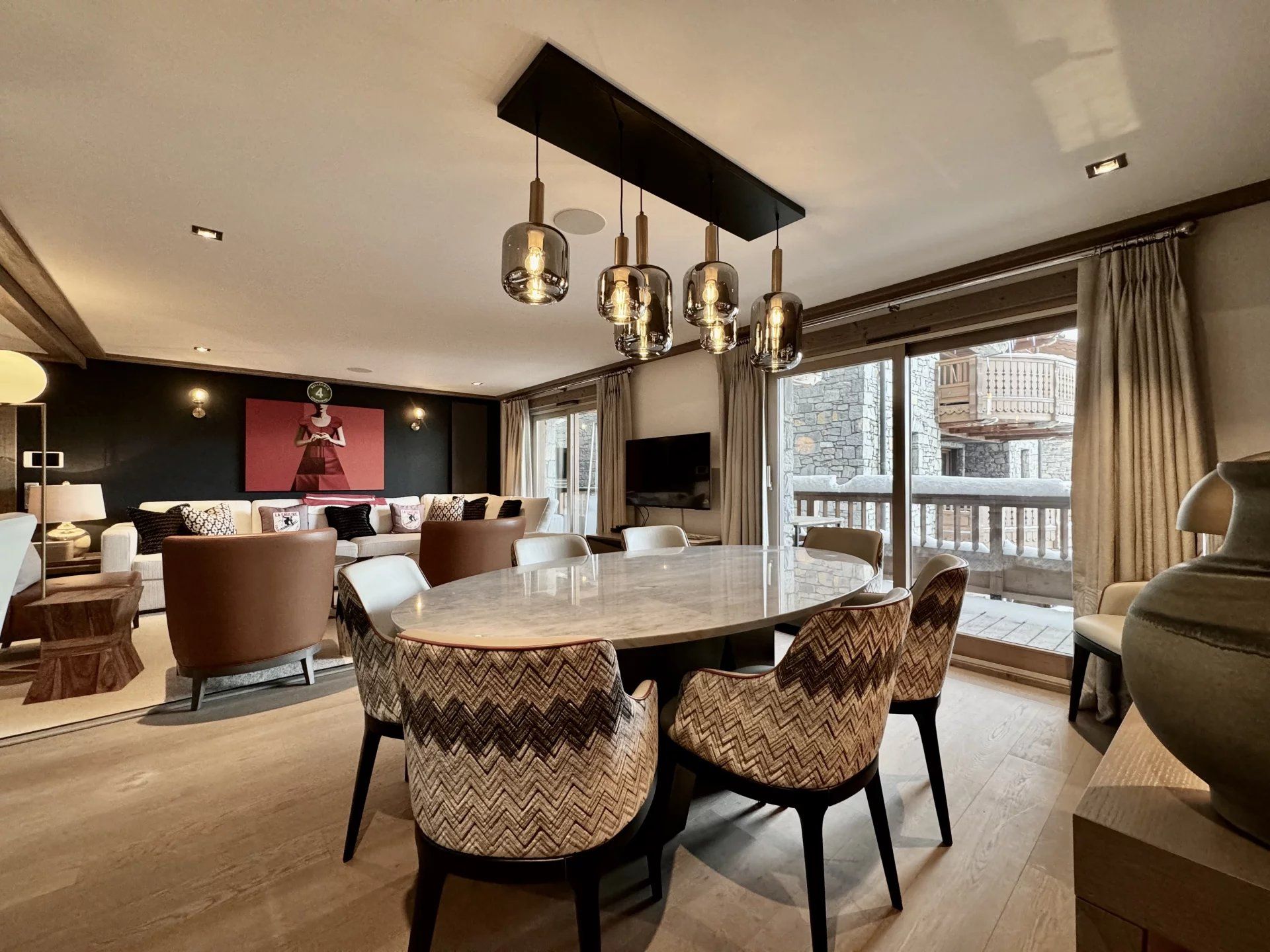 apartment 5 Rooms for seasonal rent on Courchevel (73120)